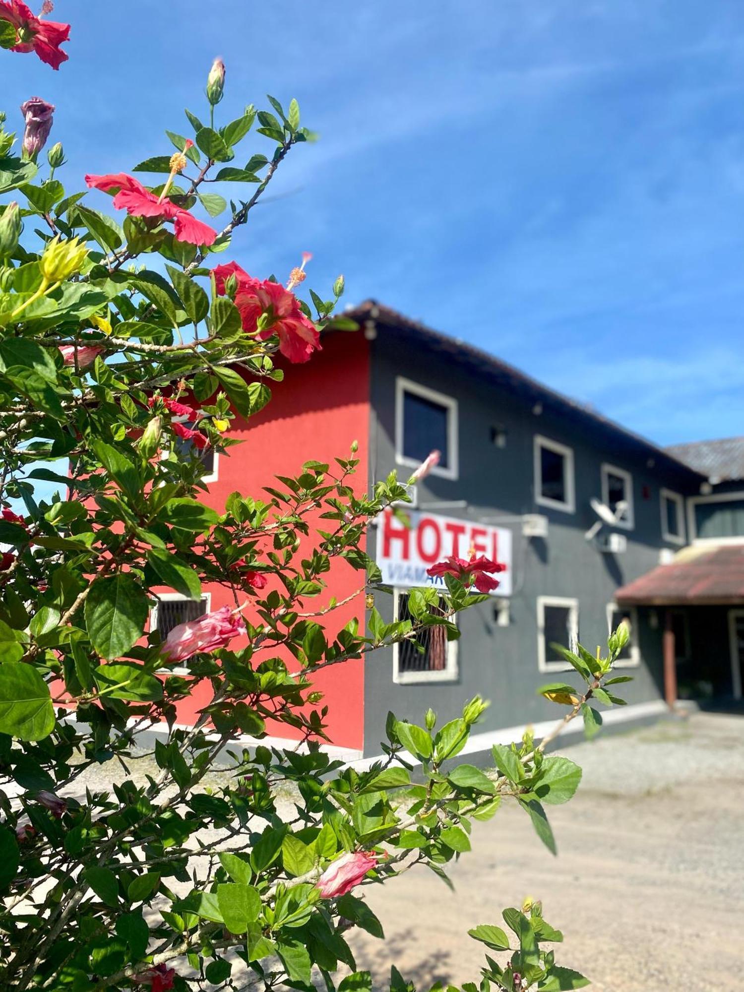 Hotel E Pousada Via Mar Itapocu Eksteriør billede